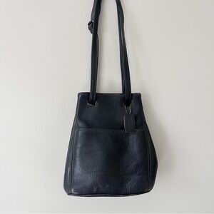 Vintage Y2K Coach Sonoma drawstring bucket leather shoulder bag 4923